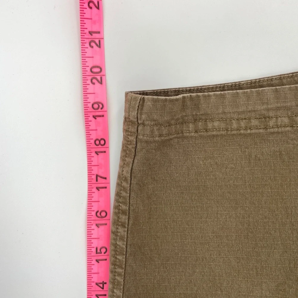 Duluth Ripstop Cargo Shorts Brown‎ Men's 42 Casual Hiking Utility Outdoors